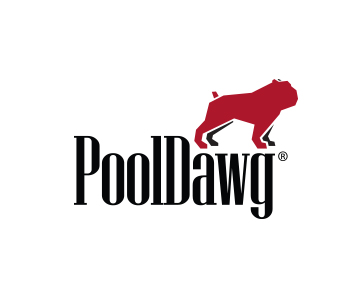 PoolDawg Patch Sticker Red