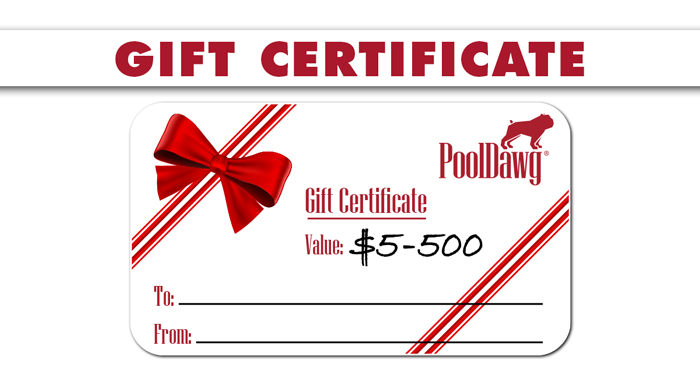 PoolDawg Gift Certificate