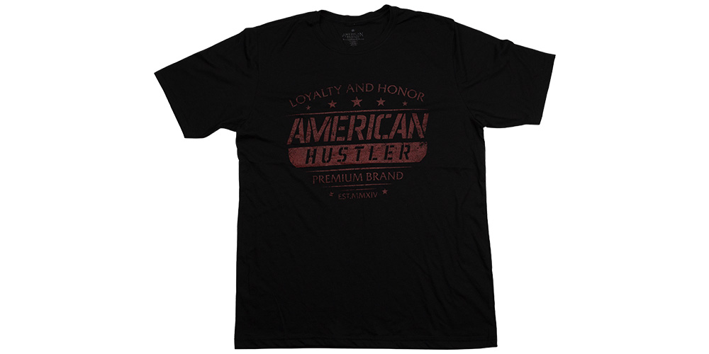 American Hustler | AHS11 T-shirt | Pooldawg.com