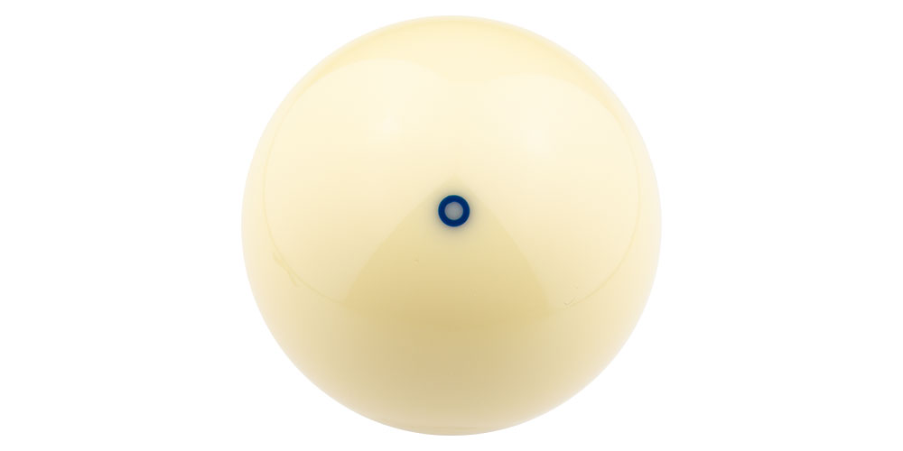 Brunswick Cue Balls Brunswick Centennial Cue Ball Blue Circle Cue