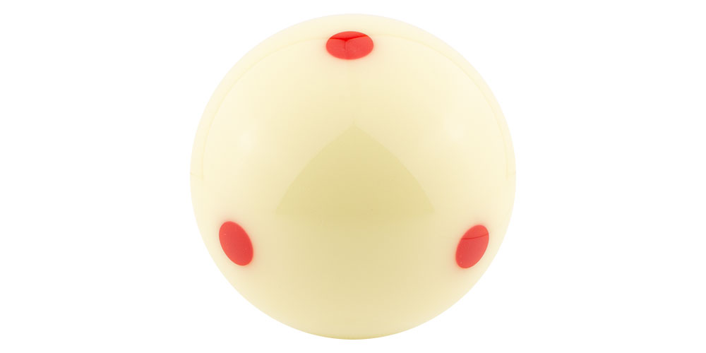 Red Dot Cue Ball Aramith Cue Ball PoolDawg