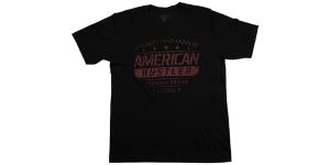 American Hustler Black/Red Loyalty and Honor T-Shirt