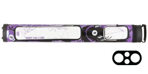 APA APACX22G "Shoot Like a Girl" 2 Butt x 2 Shaft Hard Case w/ Backpack Straps