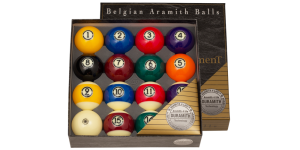 Aramith Tournament Belgian Pool Ball Set