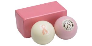 Breast Cancer Awareness Pool Balls