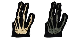 Voodoo Skeleton Pool and Billiard Gloves