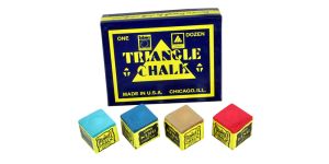 Triangle Chalk (Box of 12 Cubes)