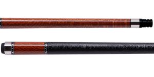 Cuetec Cynergy Truewood Leopard Wood with Leather Wrap Pool Cue