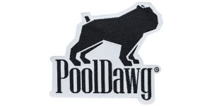 PoolDawg Patch Sticker Black