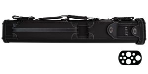 Elite 3x7 Vintage  Cue Case Black
