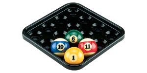 Action Billiards and Pool Balls Tray