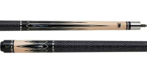 Griffin GR26 maple with black and white overlays Pool Cue