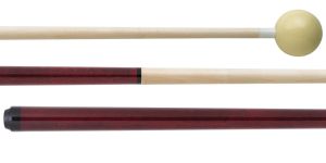 Red Junior Cue with Ball Attached