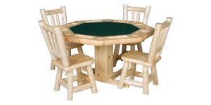 Northwoods Octagon Poker Table