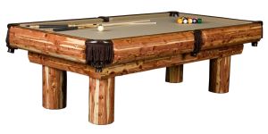 Red Cedar Billiard Table