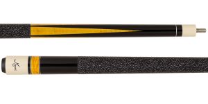 Meucci MEP02BD Black with Maple Points Pool Cue
