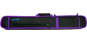 Molinari 2 Butt 4 Shaft Black/Purple Soft Cue Case