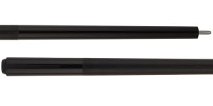 Black No Brand - Butt Only Pool Cue - Linen Wrap