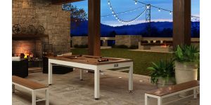 Newport 3-in-1 Outdoor Pool/Dining/Ping Pong Table from Spencer Marston - FREE Installation