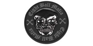 Eight Ball Mafia Chrome Skull Pocket Marker