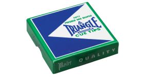 Triangle Pool Cue Tips (Box of 50)
