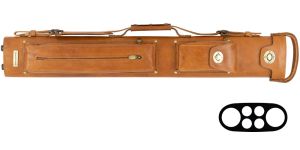 Tango Pampa Tan 2 Butt 4 Shaft Leather Cue Case