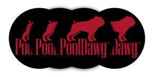 POOLDAWG POOL TABLE SPOTS - SET OF FOUR