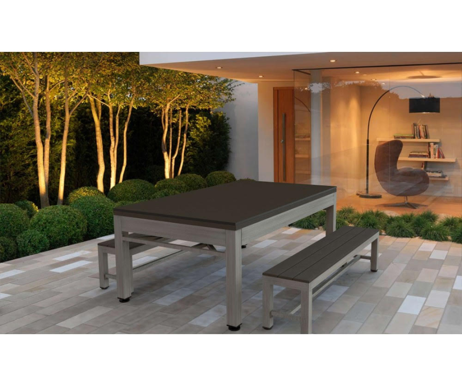 Lexington 3in1 Outdoor Pool Table Durable Outdoor Pool Table with