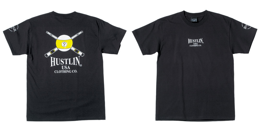 T-Shirt Femme Billard "Hustlin'" Avec Ange - Taille L - Gildan | Neuf Sans étiquette
