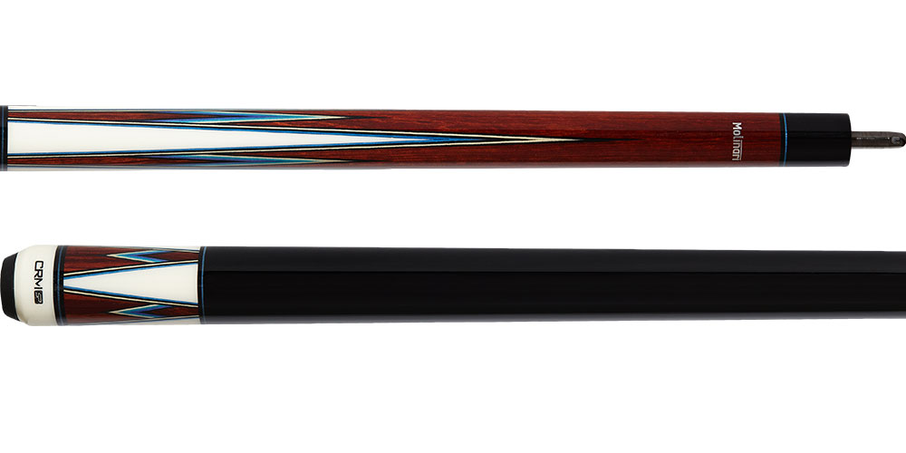 Molinari™ by Predator Professional Carom Billiards Pool Cue Bag 3x6 for 3 Cue Butts and 6 Cue Shafts 3B/6S in 4 Colors Blue/Grey/Black/Orange Collection 